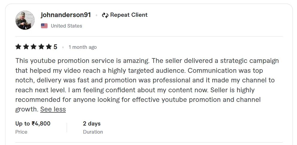 Customer review 3